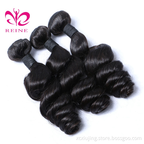 REINE Malaysian Unprocessed Virgin Human Hair 8-30inch 100g/pcs Loose Wave hair extensions for black hair